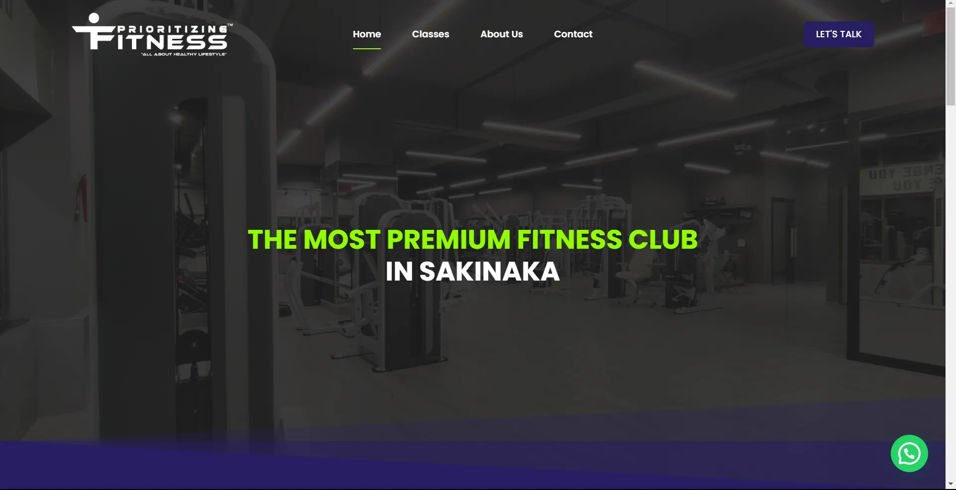 Prioritizing Fitness